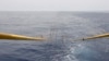 LEBANON -- The cables of a side-scan sonar is seen in the waters of the Mediterranean sea, during a tour of areas believed to have gas reserves, off Lebanon's coast near Beirut May 30, 2013